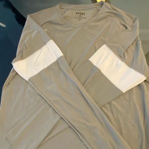 Rhone Long Sleeve - Teal & White